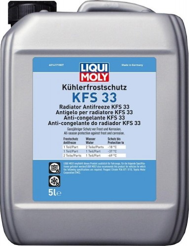 Антифриз-концентрат LIQUI MOLY Kuhlerfrostschutz KFS 33 5 л. синий 21131 21131