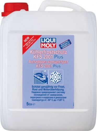 Антифриз-концентрат LIQUI MOLY Kuhlerfrostschutz KFS 2001 Plus G12  5 л. красный 8841/21146 21146/8841