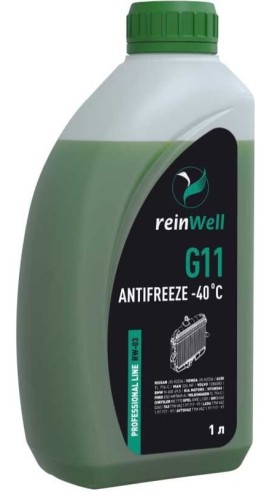 Антифриз REINWELL G11  1 л зеленый 5909
