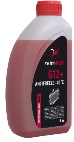 Антифриз REINWELL G12+  1 л красный 5910