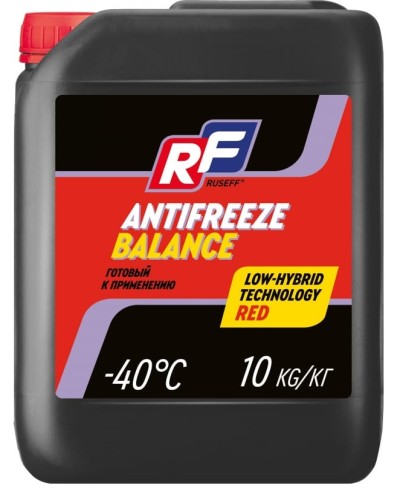 Антифриз RUSEFF BALANCE красный 10 л 17485N 17485N