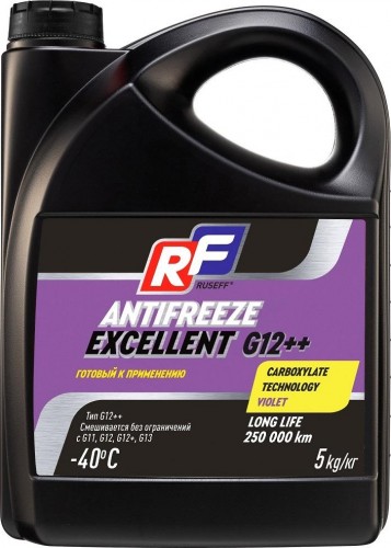 Антифриз RUSEFF EXCELLENT G12++ фиолетовый  5 л 17362N 17362N