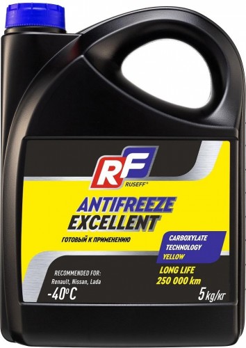 Антифриз RUSEFF EXCELLENT OAT желтый  5 л 17372N 17372N