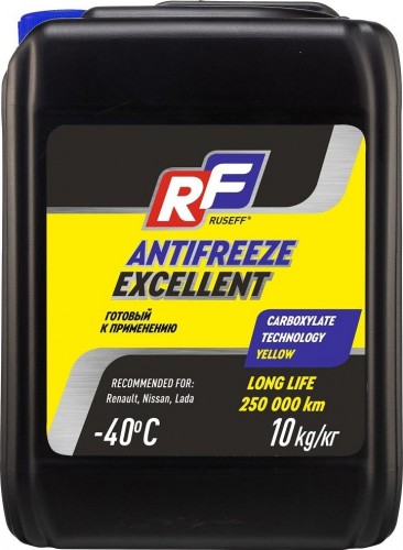 Антифриз RUSEFF EXCELLENT OAT желтый 10 л 17375N 17375N