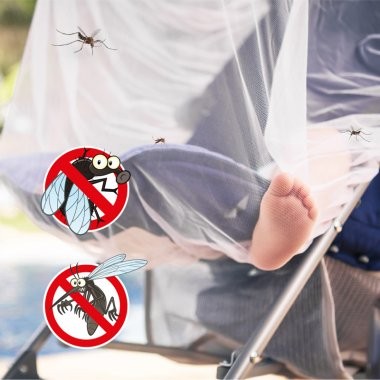 Антимоскитная сетка REXANT 71-0228 детская для коляски 70х130см - изображение 2