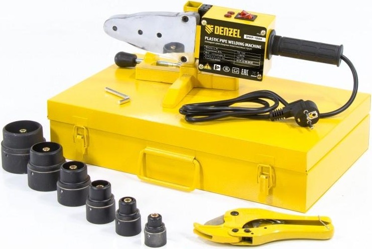 Аппарат для сварки пластиковых труб Denzel DWP-1500 94205 94205