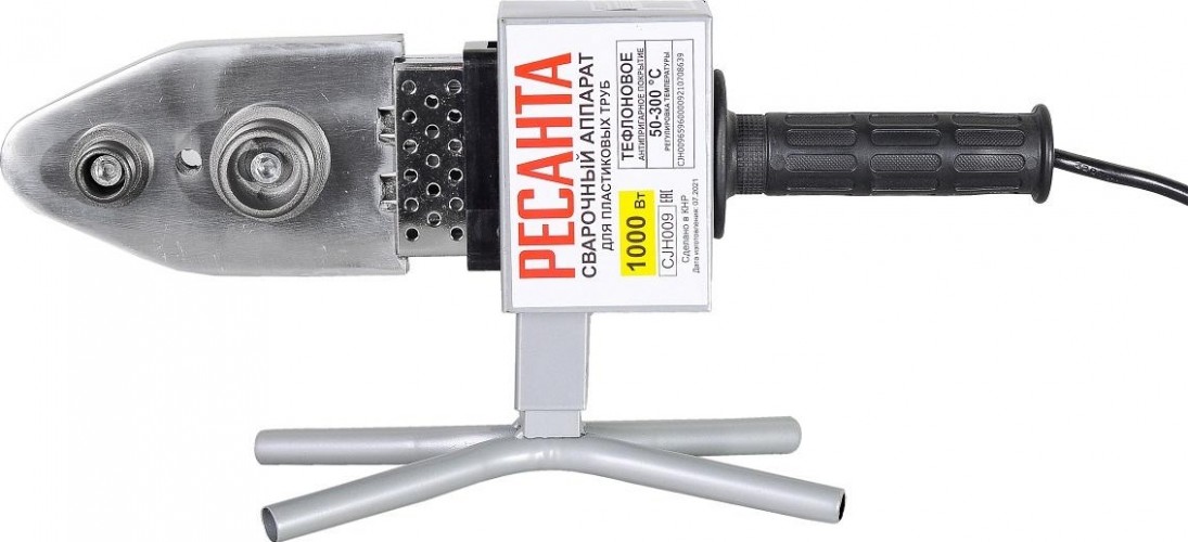 Аппарат для сварки полипропиленовых труб Ресанта АСПТ-1000А 65/96 - изображение 2