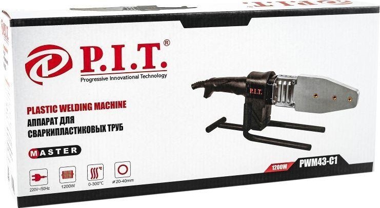 Аппарат для сварки полипропиленовых труб P.I.T. PWM43-C1 мастер - изображение 3