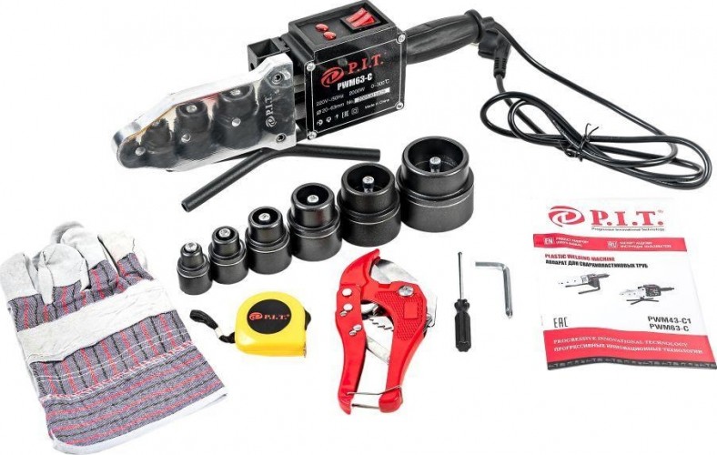 Аппарат для сварки полипропиленовых труб P.I.T. PWM63-C мастер - изображение 5