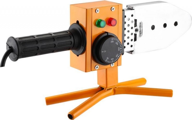 Аппарат для сварки полипропиленовых труб DEKO PPWM2100W в металлическом кейсе, 6 насадок (20-63 мм) 063-4249