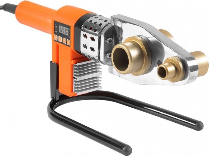 Аппарат для сварки полипропиленовых труб WESTER DWM 1000A с насадками 6шт. 178-004
