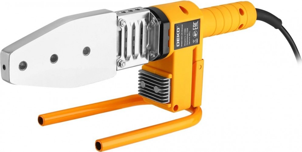 Аппарат для сварки полипропиленовых труб DEKO PPWM2100W LCD Advanced 6 насадок (20-63 мм) 063-5257 - изображение 2