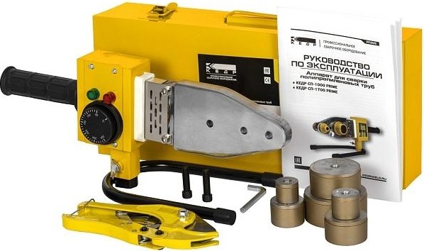 Аппарат для сварки полипропиленовых труб Кедр СП-1000 PRIME в кейсе 8017798 - изображение 3