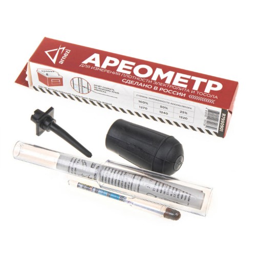 Ареометр ARNEZI R7990901 универсальный (электролит + тосол) в бумажной кор.