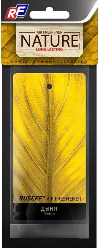 Ароматизатор подвесной картонный RUSEFF NATURE LINE дыня 27587N 27587N
