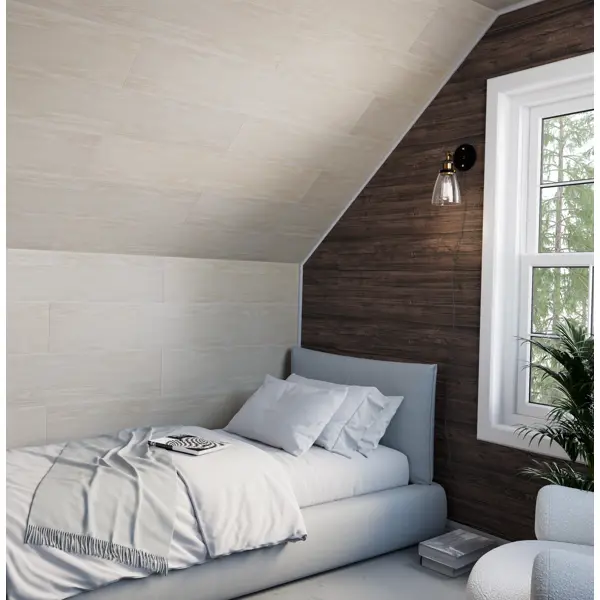 Стеновая панель ПВХ Artens Дуб светло-бежевый 1200x250x10 мм 1.2 м2 4шт - изображение 7