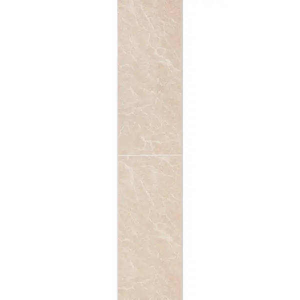 Стеновая панель ПВХ Artens Венецианский мрамор бежевый 1200x250x10 мм 1.2 м2 4шт - изображение 2