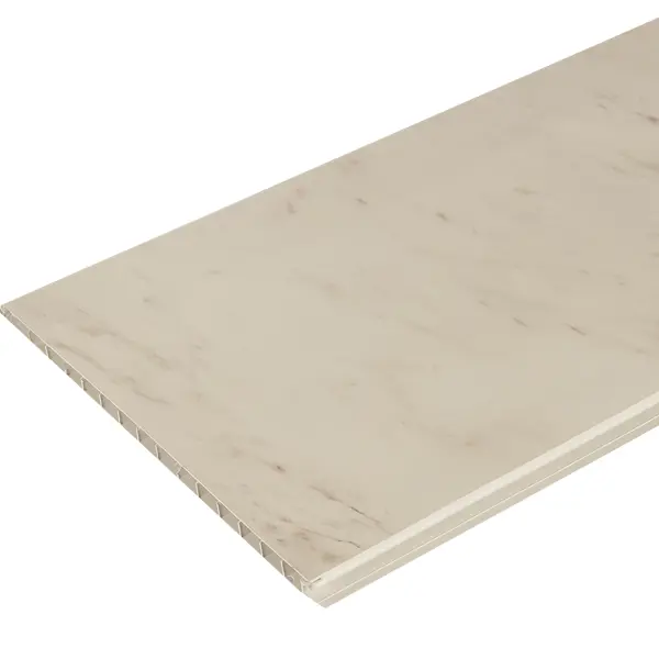 Стеновая панель ПВХ Artens Каррара 1200x250x10 мм 1.2 м2 4шт - изображение 3