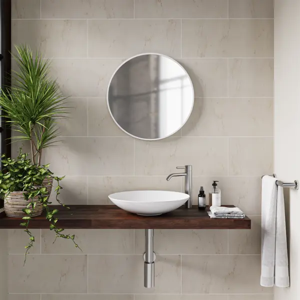 Стеновая панель ПВХ Artens Каррара 1200x250x10 мм 1.2 м2 4шт - изображение 5