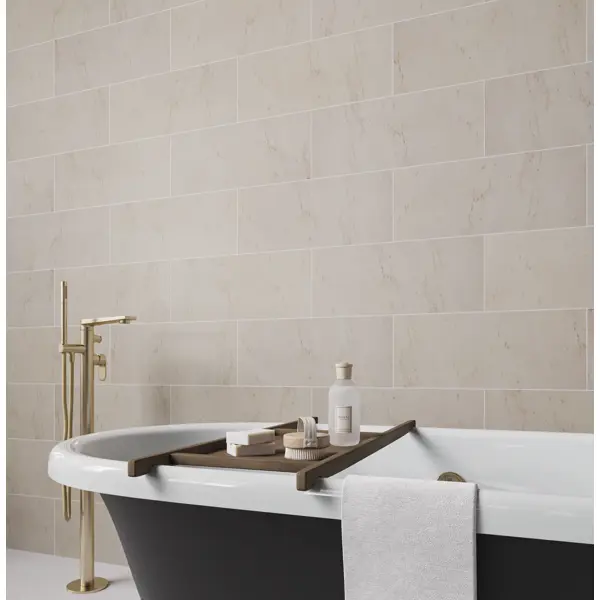 Стеновая панель ПВХ Artens Каррара 1200x250x10 мм 1.2 м2 4шт - изображение 6