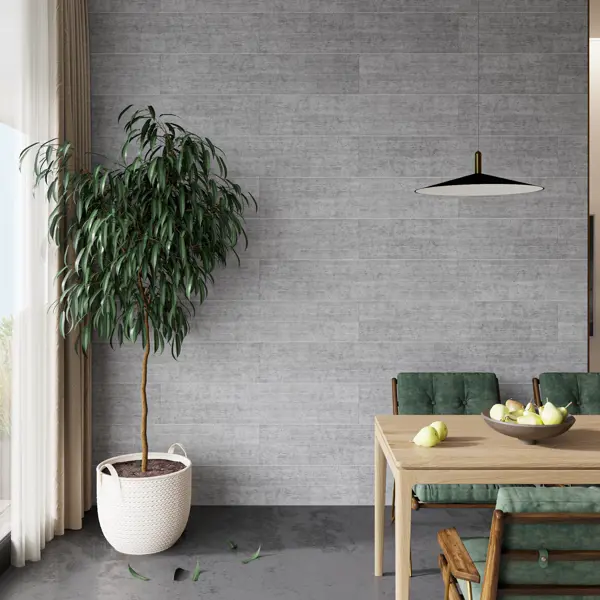 Стеновая панель ПВХ Artens Колорадо серый 1200x250x10 мм 1.2 м2 4шт - изображение 5