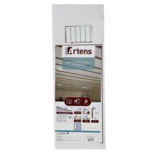 Набор реек Artens 2.5x0,15  м цвет жемчужно-белый с металлической полосой - изображение 6