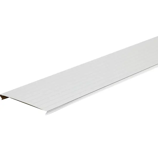 Набор реек Artens 2x0,15  м цвет жемчужно-белый с металлической полосой - изображение 2