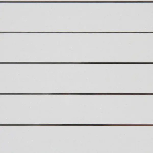 Набор реек Artens 2x0,15  м цвет жемчужно-белый с металлической полосой - изображение 4