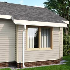 Сайдинг виниловый Artens Брус 3 м Бежевый 0.609 м2 - изображение 9