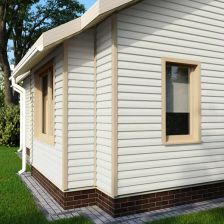 Сайдинг виниловый Artens Брус 3 м Белый 0.609 м2 - изображение 10