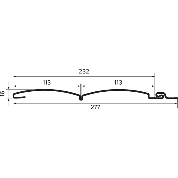 Сайдинг виниловый Artens Блок-хаус 3 м Бежевый 0.696 м2 - изображение 5