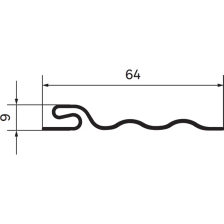 Планка стартовая к сайдингу Artens 3000 мм цвет серебристый - изображение 7