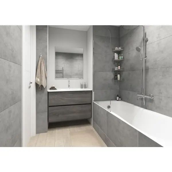 Настенная плитка ПВХ Artens Renowall кальдера 700x420x3.6 мм 2.058 м2 7шт - изображение 5