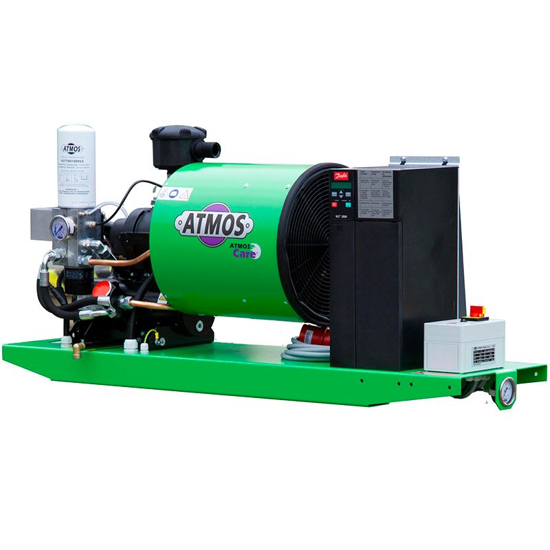 Винтовой маслозаполненный компрессор Atmos ALBERT E100 Vario-9 (бар) - изображение 2