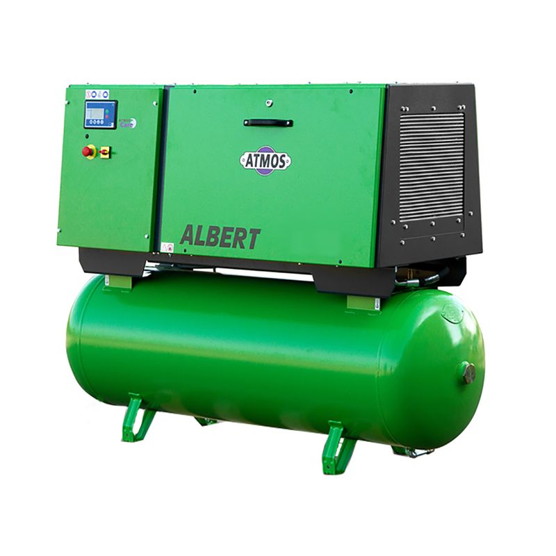 Винтовой маслозаполненный компрессор Atmos ALBERT E150 Vario-КRD-8 (бар)