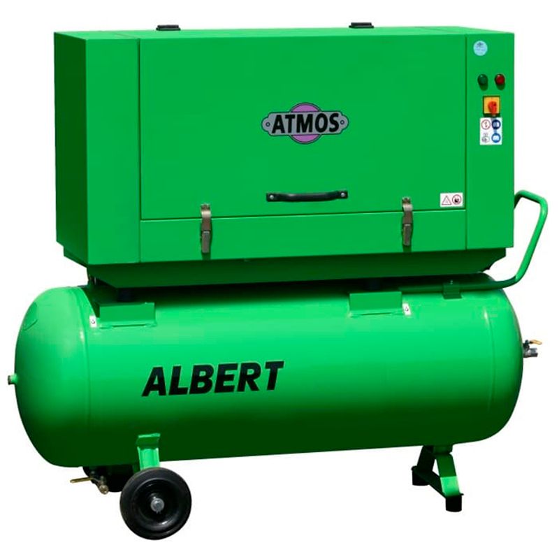 Винтовой маслозаполненный компрессор Atmos ALBERT E65-KR-12 (бар)