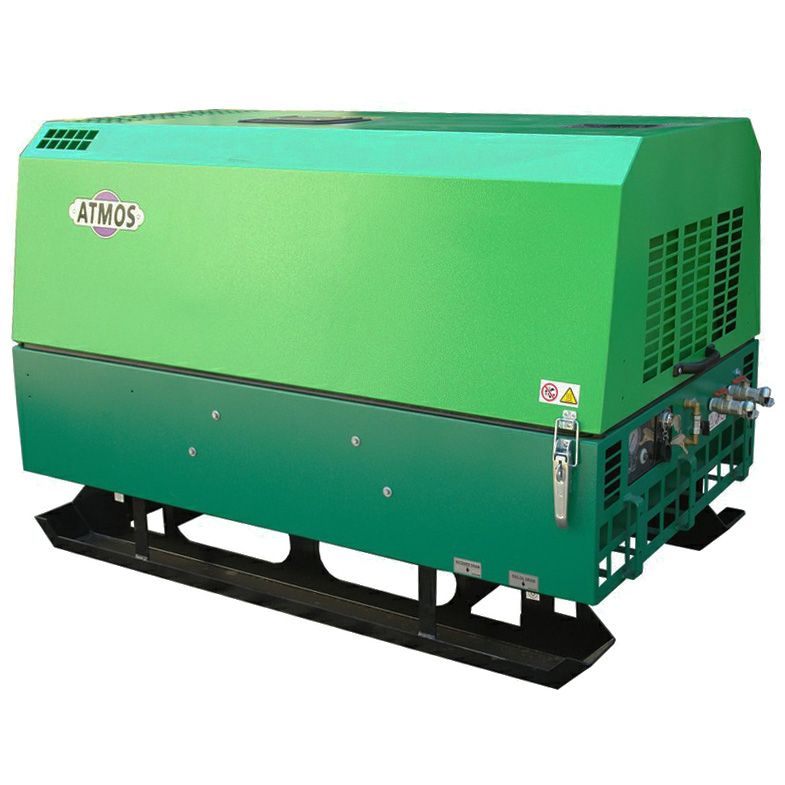 Дизельный винтовой компрессор Atmos PDC 90-12 (на салазках)
