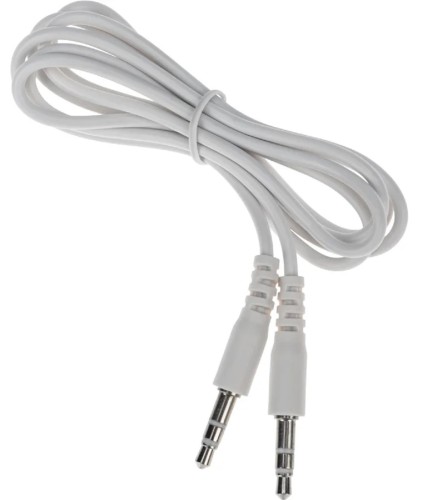 Аудиокабель REXANT 18-1105 AUX 3,5мм, 0,5м, белый
