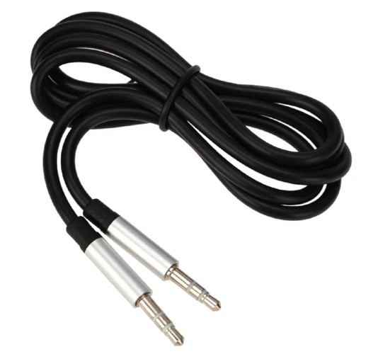 Аудиокабель REXANT 18-4000 AUX 3,5мм, 1м, черный