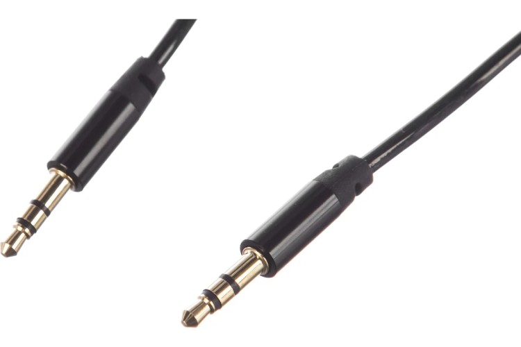 Аудиокабель REXANT 18-4010 AUX 3,5мм, 1м, черный, шнур спираль - изображение 3