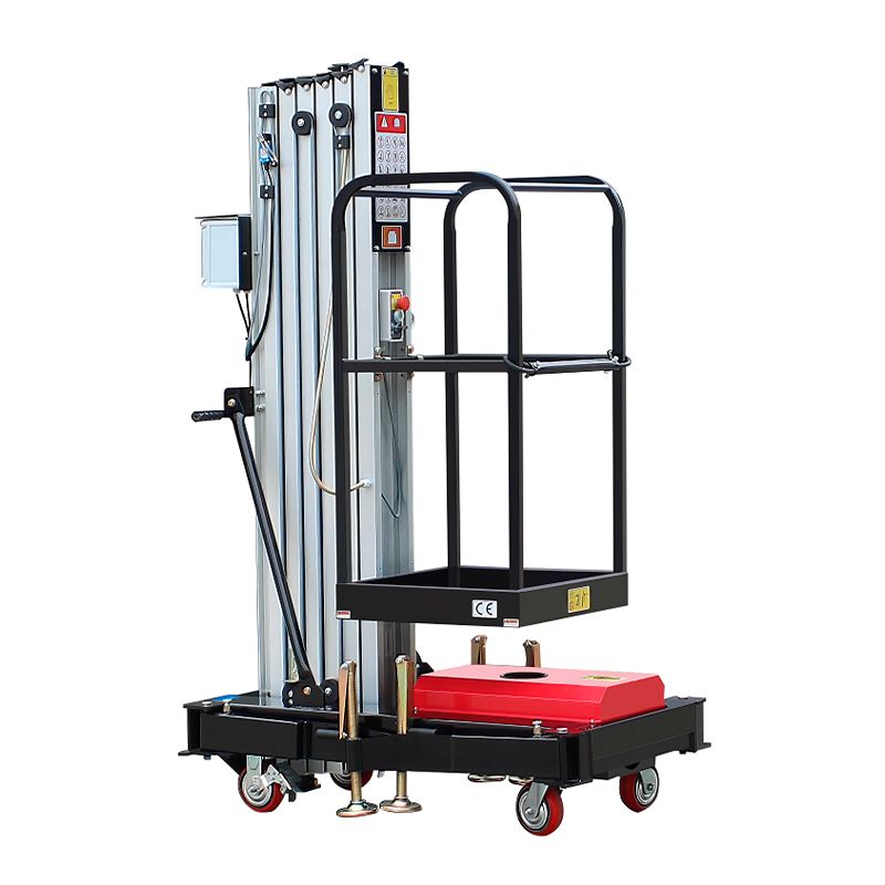 Несамоходный одномачтовый подъемник с выносными опорами Aurora AWP1-10< - изображение 2