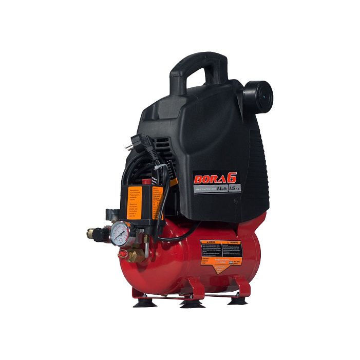 Компрессор Aurora BORA 6 (6 л, безмасляный) - изображение 2