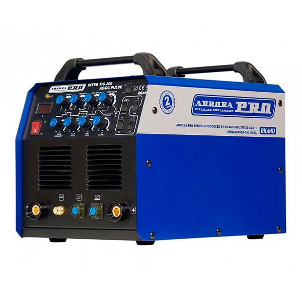 Аппарат аргонодуговой сварки Aurora INTER TIG 200 AC/DC PULSE Mosfet + аттестат НАКС 1шт. - изображение 3
