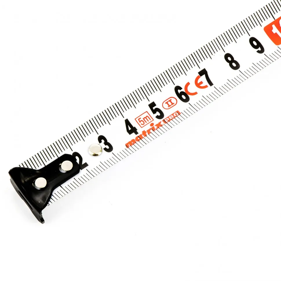 Рулетка Autostop,5 мх19 мм,двухкомпонентный корпус,автоматическая фиксация,Pro Matrix - изображение 2