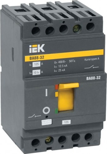 Автоматический выключатель IEK ВА88-32 3Р 40А 25кА SVA10-3-0040