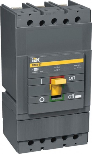 Автоматический выключатель IEK ВА 88-37 3п 315А 35кА SVA40-3-0315