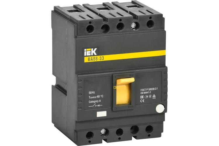 Автоматический выключатель IEK KARAT 3п 32А 35кА ВА 88-33  SVA20-3-0032