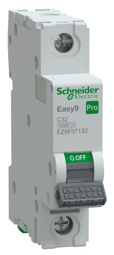 Автоматический выключатель SCHNEIDER ELECTRIC 32А Easy9 Pro 1P C 6 кA EZ9F57132