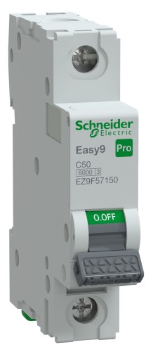Автоматический выключатель SCHNEIDER ELECTRIC 50А Easy9 Pro 1P C 6 кA EZ9F57150