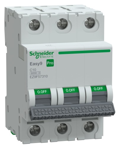 Автоматический выключатель SCHNEIDER ELECTRIC 10А Easy9 Pro 3P C 6 кA EZ9F57310